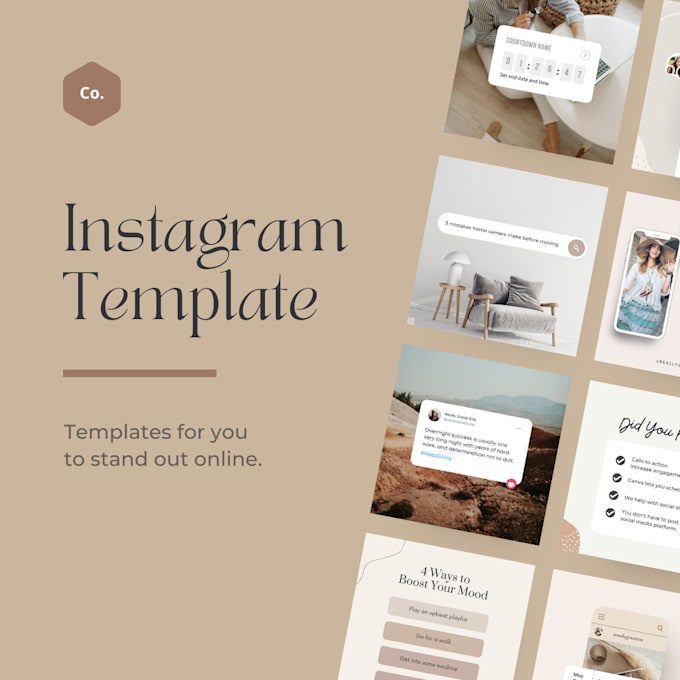 Gig Preview - Create social media templates