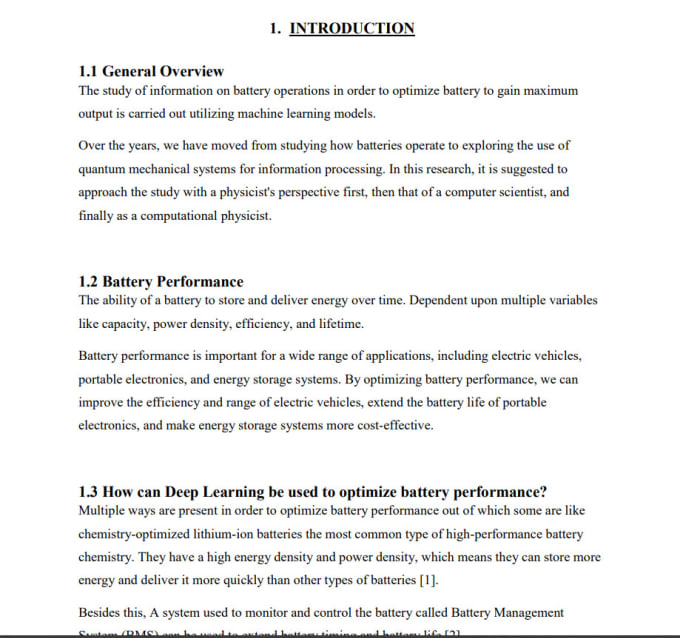 Gig Preview - Write article,reports and documentation on machine learning deep learning and ai