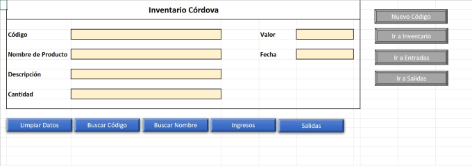 Gig Preview - Create an inventory excel adjusted to your needs