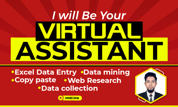 Gig Preview - Do accurate and fast data entry as a virtual assistant