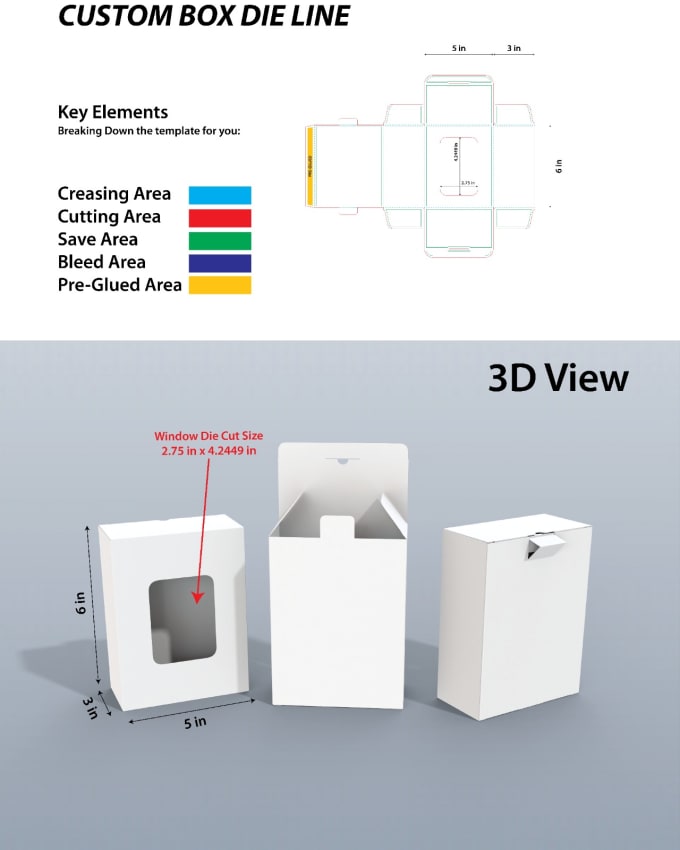 Gig Preview - Do die cut, cutline, dielines, dyelines, templates packaging