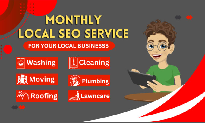 Gig Preview - Do monthly local SEO service for your small business