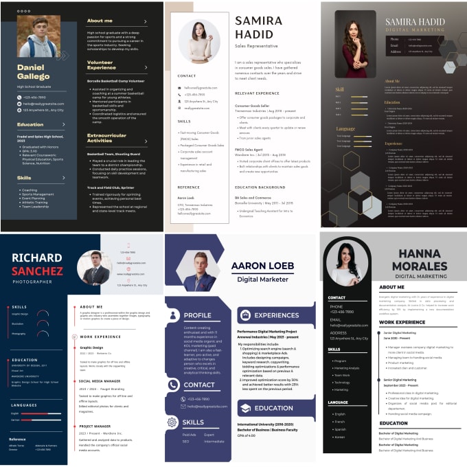 Bestseller - make professional CV resume maker design create build write modern