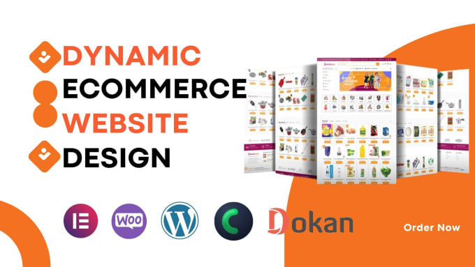 Gig Preview - Build wordpress ecommerce website or woocommerce website or online store