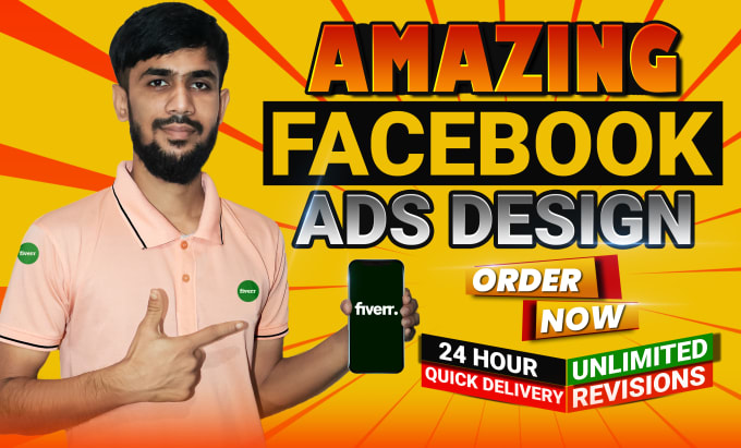 Gig Preview - Create amazing facebook ads design with unlimited revision