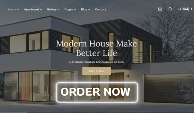 Gig Preview - Create a real estate investor websites, we buy houses website, landing page