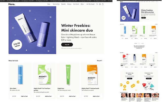 Gig Preview - Create shopify store, build shopify website design, shopify dropshipping website