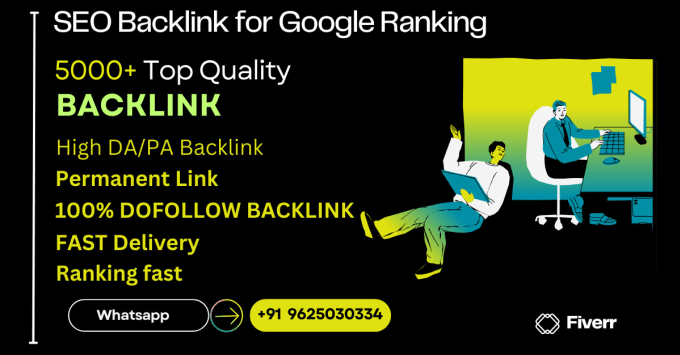 Gig Preview - Create 1200 SEO dofollow backlinks for google ranking