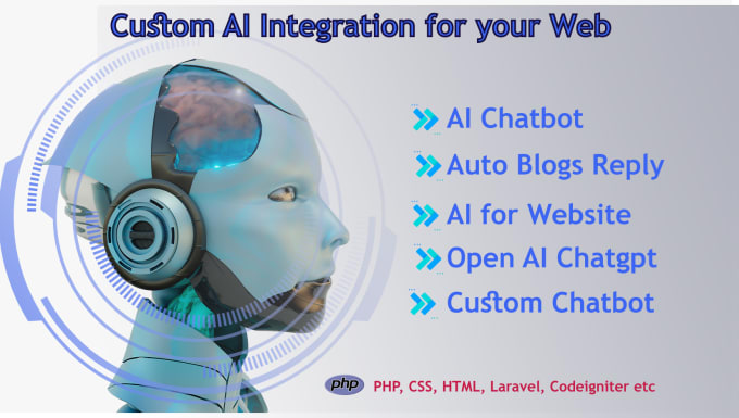 Gig Preview - Chatgpt ai integration, chatbot, openai website