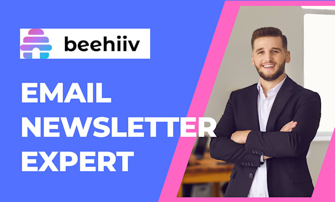 Gig Preview - Setup beehiiv email newsletter design beehive landing page beehiv ai newsletter