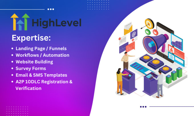 Gig Preview - Be your sales funnel and automation expert for go high level