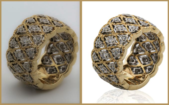 Gig Preview - Editing jewelry photo retouching product image retouch color correction