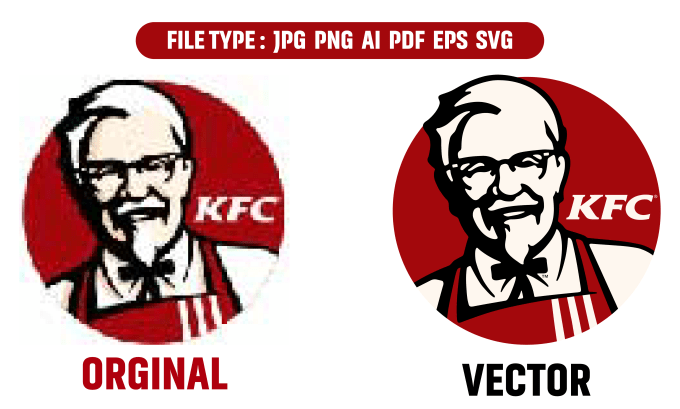 Gig Preview - High quality vector tracing restore image high resolution