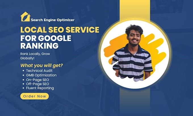 Gig Preview - Do monthly local seo service for google ranking