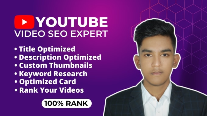 Gig Preview - Do youtube success with the best organic video SEO