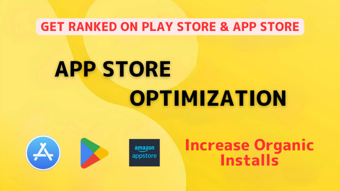 Gig Preview - Aso for increasing organic installs on app store and play store, game promotion