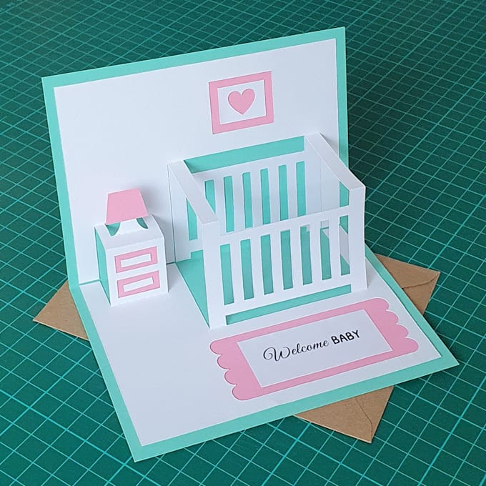 Gig Preview - Craft kirigami popup cards for any occasion