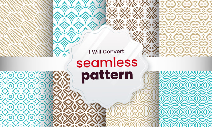 Gig Preview - Convert your fabric to a seamless pattern