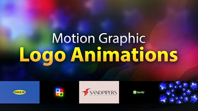 Gig Preview - Create a custom, dynamic logo animation for your brand