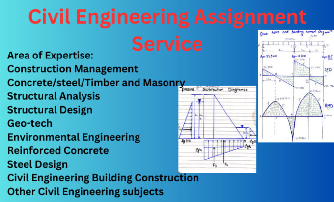 Gig Preview - Solve civil engineering geotech transportaion structure analysis problems