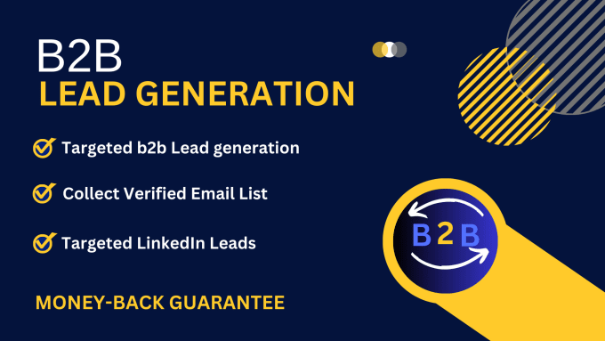 Gig Preview - Generate b2b leads for you