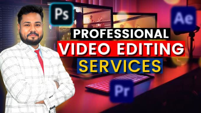 Gig Preview - Edit professional  video for youtube and business