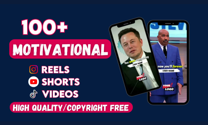 Gig Preview - Create viral motivational youtube shorts, tiktok and  instagram reels