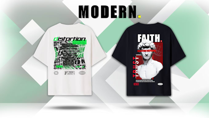 Gig Preview - Create high quality streetwear clothing design within 24 h