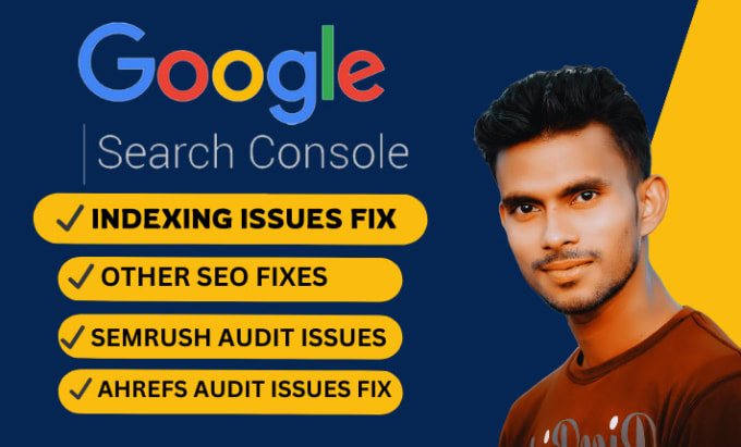 Gig Preview - Fix search console, semrush, ahrefs, technical seo errors,