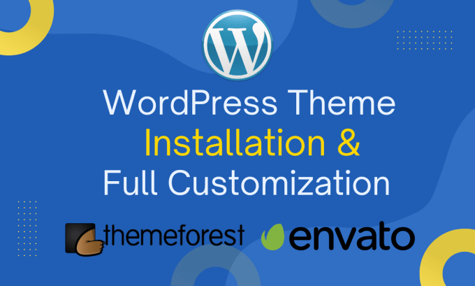 Gig Preview - Install the wordpress theme, demo import, and customization