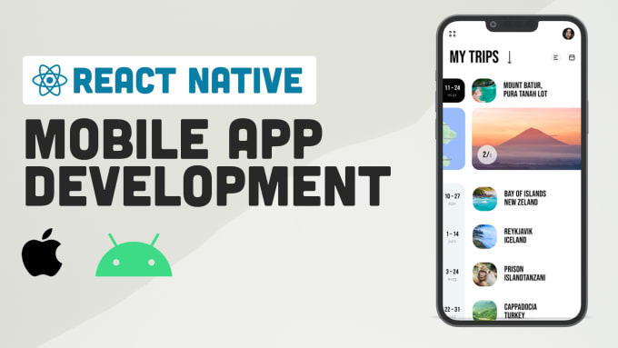 Gig Preview - Develop mobile app using react native