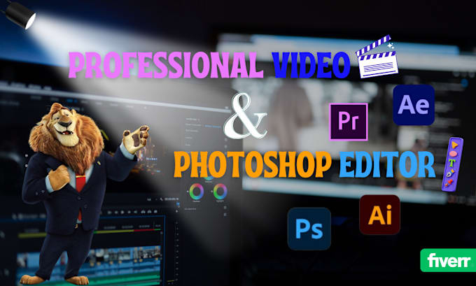 Bestseller - be your professional video and photoshop editor