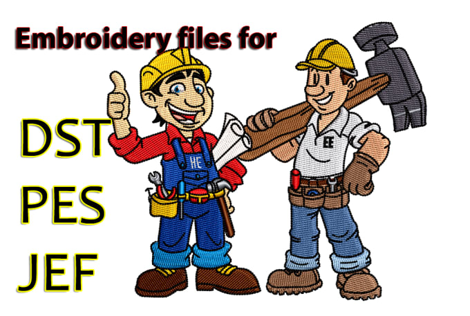 Gig Preview - Embroidery digitizing, convert to pes, dst, pxf in 1hr