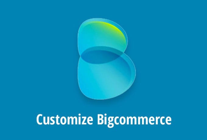 Gig Preview - Edit or customize your bigcommerce store