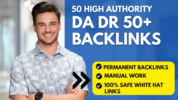 Gig Preview - Provide high da SEO dofollow backlinks from authority websites