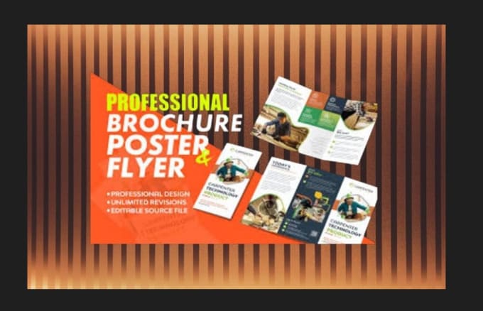 Gig Preview - Design professional flyer or poster for your business in just 24 hours