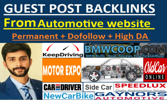 Gig Preview - Do guest post automotive site