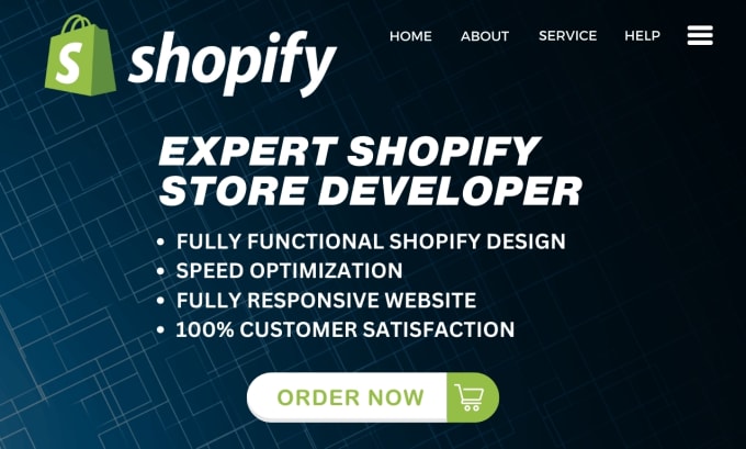 Gig Preview - Be shopify expert for shopify store design and dropshipping