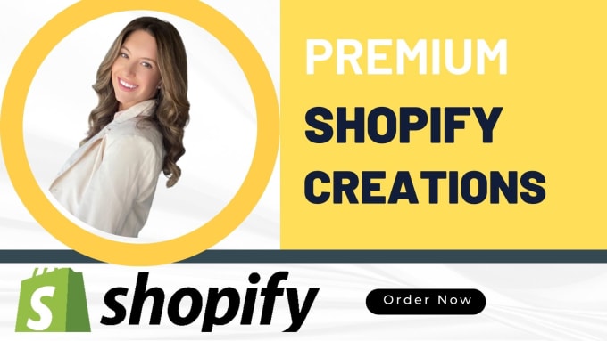 Gig Preview - Create shopify dropshipping store, shopify website design