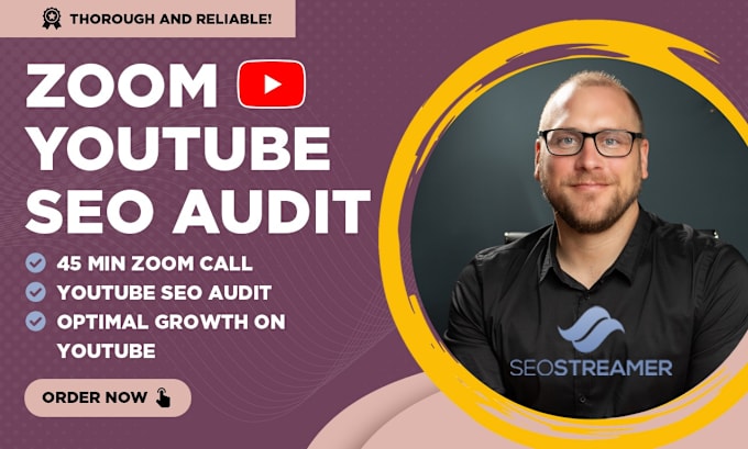 Gig Preview - Analyze your youtube SEO on zoom to help you gain more views