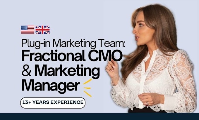 Gig Preview - Be your cmo marketing director and plugin expert marketing team