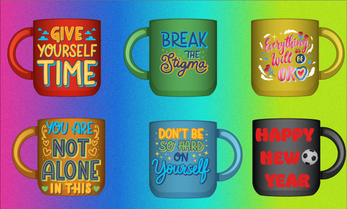 Gig Preview - Create custom coffee mug designs