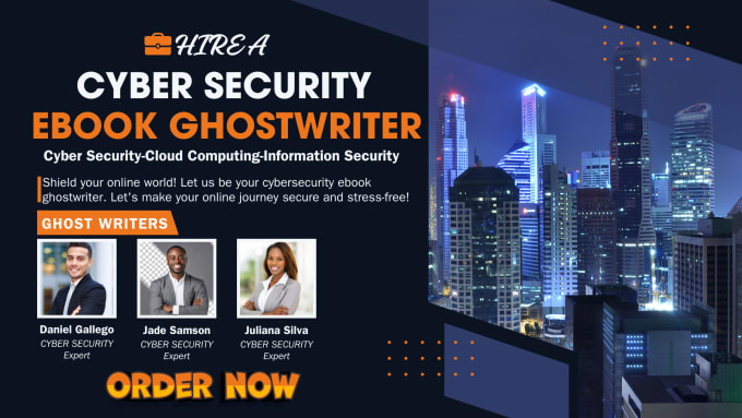 Gig Preview - Ghostwrite cyber security ebook, data protection, digital forensics, and article