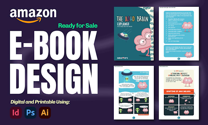 Gig Preview - Design a book to sell on amazon KDP