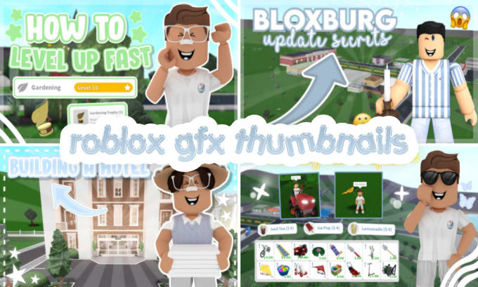 Gig Preview - Make you a professional roblox gfx thumbnail