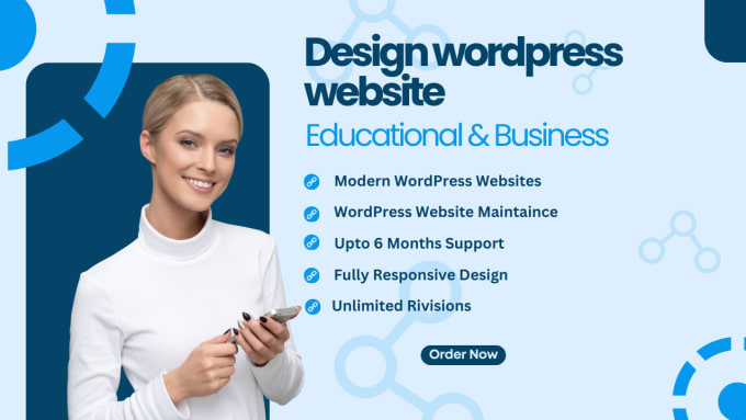 Gig Preview - Design and develop responsive restaurant wordpress websites with online ordering