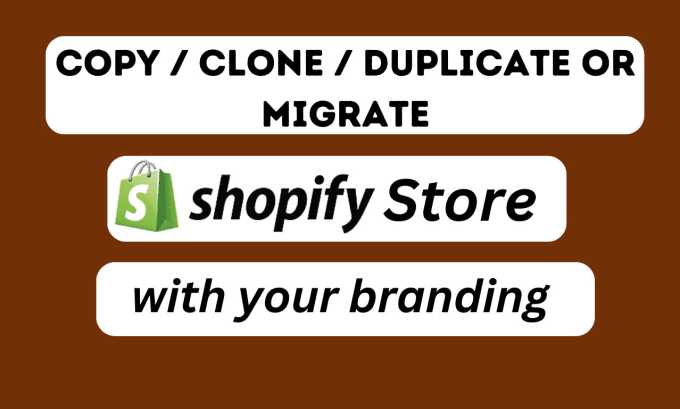 Bestseller - copy, clone, redesign or duplicate shopify store with your branding