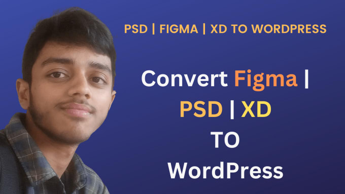 Gig Preview - Convert PSD to wordpress, figma to wordpress using elementor pro