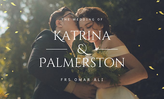 Bestseller - create cinematic wedding video or event highlights professionaly storytelling