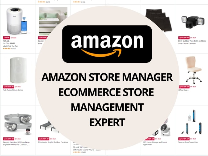 Gig Preview - Manage your amazon store